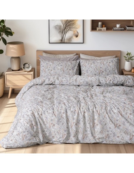 Beauty Home Σετ σεντόνια μονά με λάστιχο Rene Art 12255 100x200+30 Μέντα