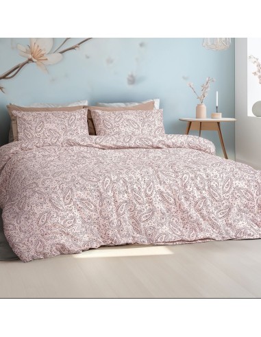 Beauty Home Σετ παπλωματοθήκη υπέρδιπλη Sylia Art 12256 220x250 Μπεζ