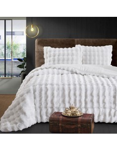 Beauty Home Κουβερτοπάπλωμα υπέρδιπλο Art 12661 220x240 Λευκό