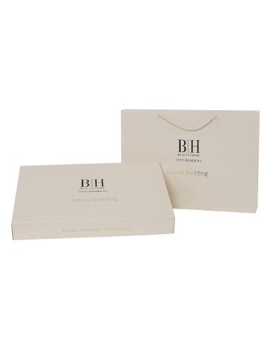 Beauty Home Σετ σεντόνια υπέρδιπλα Bamboo 300tc Art 12050 White Pleasure 250x275 Λευκό