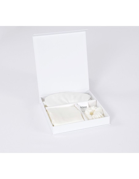 Beauty Home Σετ ομορφιάς ύπνου 3τμχ Art 7005 100% Tencel - Εκρού