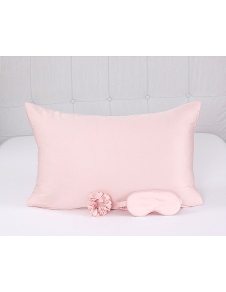 Beauty Home Σετ ομορφιάς ύπνου 3τμχ Art 7007 100% Tencel - Ροζ