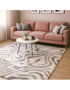 Beauty Home Διάδρομος με το μέτρο Puffy Art 9660 66cm Γκρι 2