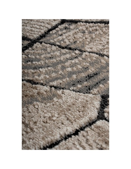 Beauty Home Διάδρομος με το μέτρο Serena Art 9837 67cm Μπεζ,Γκρι