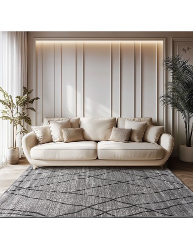 Beauty Home Χαλί Serena Art 9840 160x230 Γκρι