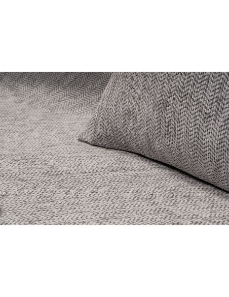 Beauty Home Ριχτάρια σετ 2τμχ Art 8646 (170x240+170x290) Γκρι