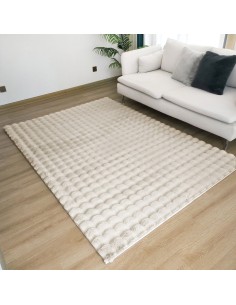 Beauty Home Χαλί Bubble Art 9662 155x230 Εκρού