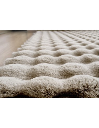 Beauty Home Ταπέτο μπάνιου Bubble Art 9663 45x75 Μόκα