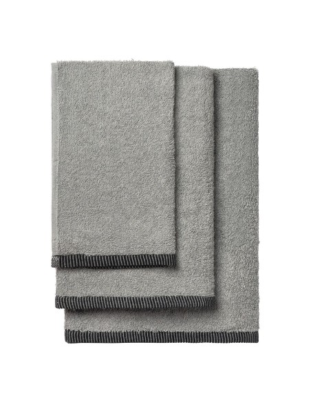 Beauty Home Σετ πετσέτες Art 3451 Σετ 3τμχ Γκρι