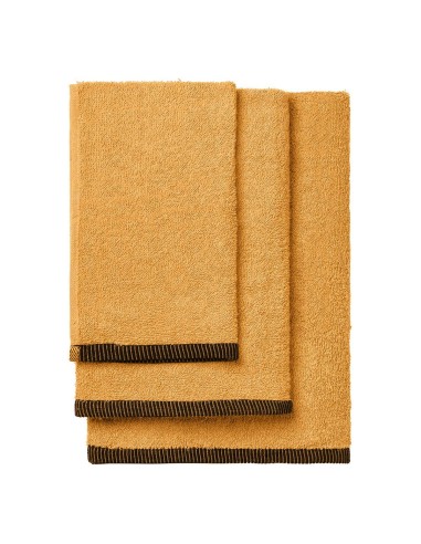 Beauty Home Σετ πετσέτες Art 3453 Σετ 3τμχ Ώχρα