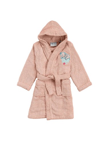 Beauty Home Μπουρνούζι βρεφικό-παιδικό Art 5421 3-4 ετών Ροζ