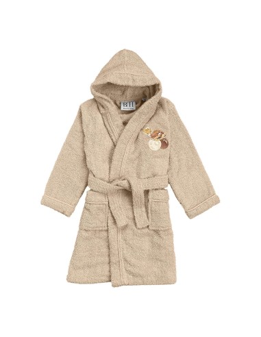 Beauty Home Μπουρνούζι βρεφικό-παιδικό Art 5425 3-4 ετών Μπεζ