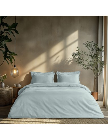 Beauty Home Σετ σεντόνια υπέρδιπλα Art 1700 Harmony 240x270 Γαλάζιο