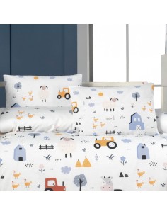 Beauty Home Ζεύγος μαξιλαροθήκες βρεφικές Art 5601 35x45 Γαλάζιο