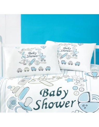 Beauty Home Ζεύγος μαξιλαροθήκες βρεφικές Art 5607 35x45 Γαλάζιο