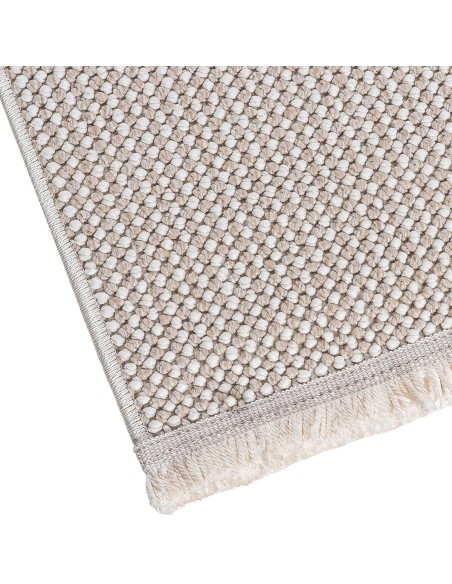 Beauty Home Πατάκι Rustic Art 9334 67x140 Λευκό,Μπεζ