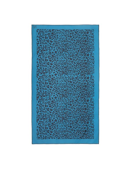 Beauty Home Πετσέτα θαλάσσης διπλής όψης Microfiber Art 2251 90x160 Μπλε