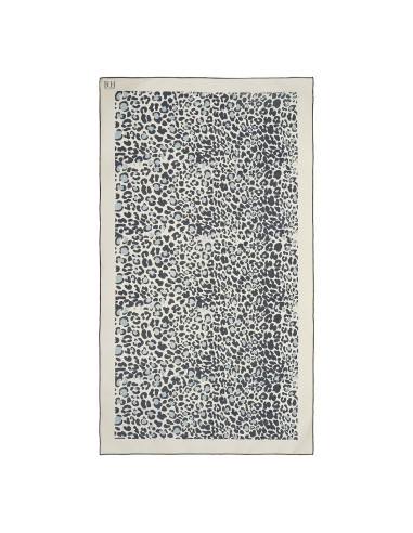 Beauty Home Πετσέτα θαλάσσης διπλής όψης Microfiber Art 2252 90x160 Γκρι