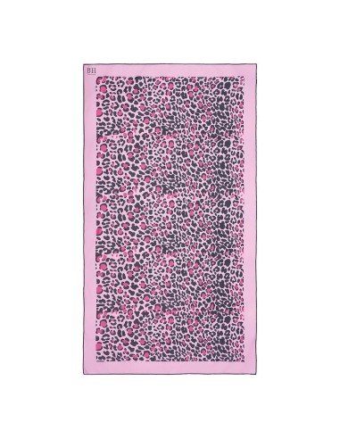 Beauty Home Πετσέτα θαλάσσης διπλής όψης Microfiber Art 2253 90x160 Ροζ