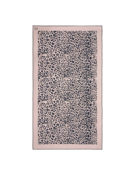 Beauty Home Πετσέτα θαλάσσης διπλής όψης Microfiber Art 2254 90x160 Άμμου