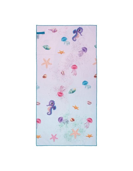 Beauty Home Πετσέτα θαλάσσης διπλής όψης παιδική Microfiber Αrt 2268 Βεραμάν