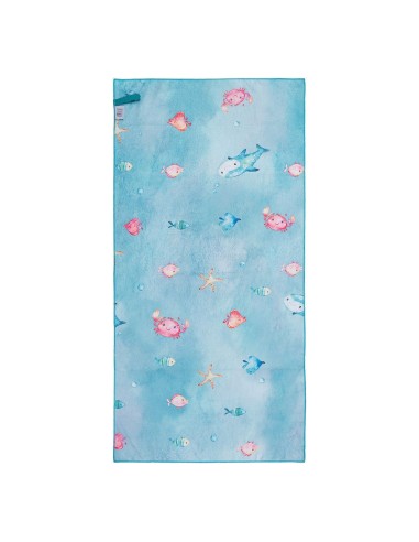 Beauty Home Πετσέτα θαλάσσης διπλής όψης παιδική Microfiber Αrt 2269 Βεραμάν