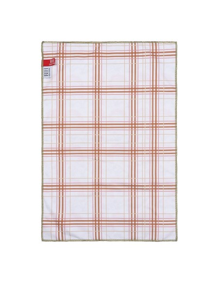 Beauty Home Πετσέτα κουζίνας διπλής όψης Microfiber Art 8653 40x60 Κόκκινο