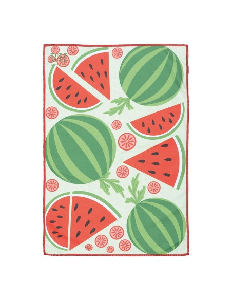 Beauty Home Πετσέτα κουζίνας διπλής όψης Microfiber Art 8655 40x60 Πράσινο