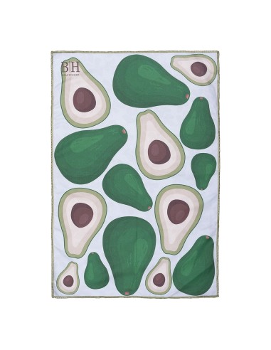 Beauty Home Πετσέτα κουζίνας διπλής όψης Microfiber Art 8656 40x60 Πράσινο