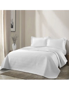 Beauty Home Σετ κουβερλί υπέρδιπλο Aeva Art 12323 230x250 Λευκό
