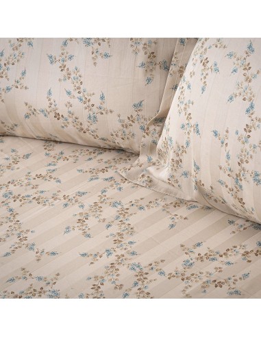 Beauty Home Σετ πάπλωμα υπέρδιπλο Art 12215 Nova 100% Βαμβακοσατέν 300tc 220x240 Άμμου