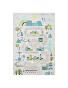 Beauty Home Χαλί παιδικό Fun Art 9560 160x230 Γκρι