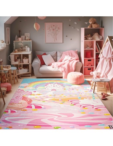 Beauty Home Χαλί παιδικό Fun Art 9572 160x230 Ροζ