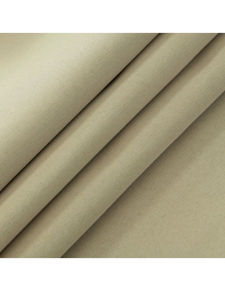 Beauty Home Κουρτίνα Full Blackout σκίασης με 8 κρίκους Soft Art 8391 Beige 140x270 Άμμου