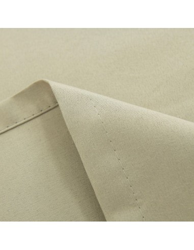 Beauty Home Κουρτίνα Full Blackout σκίασης με 8 κρίκους Soft Art 8391 Beige 140x270 Άμμου