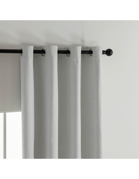 Beauty Home Κουρτίνα Full Blackout σκίασης με 8 κρίκους Elite Art 8392 Ice-No1 140x270 Πάγου