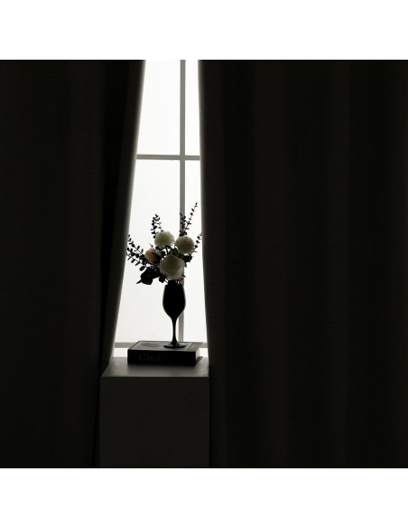 Beauty Home Κουρτίνα Full Blackout σκίασης με 8 κρίκους Elite Art 8392 Ice-No1 140x270 Πάγου