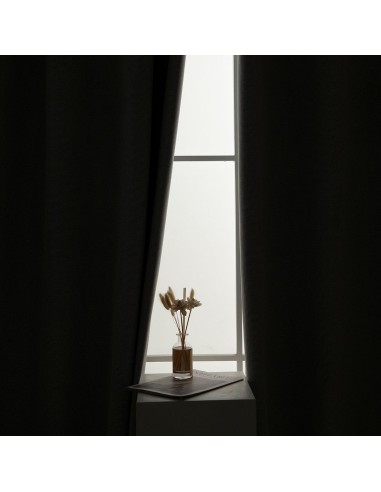 Beauty Home Κουρτίνα Full Blackout σκίασης με 8 κρίκους Elite Art 8392 Silver-Νο4 140x270 Γκρι