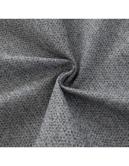 Beauty Home Κουρτίνα Full Blackout σκίασης με 8 κρίκους Elite Art 8392 Grey-Νο7 140x270 Σκούρο Γκρι