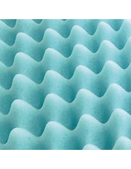 Beauty Home Ανώστρωμα Gel Memory Foam Relief Plus Art 4700 90x190 Λευκό