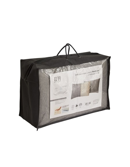 Beauty Home Μαξιλάρια ύπνου Flexile Memory Foam Art 4042 60x40+13 Γκρι - Μέτριο - 2 τεμάχια