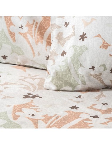 Beauty Home Σετ σεντόνια υπέρδιπλα Anthia Art 12253 230x260 Μπεζ