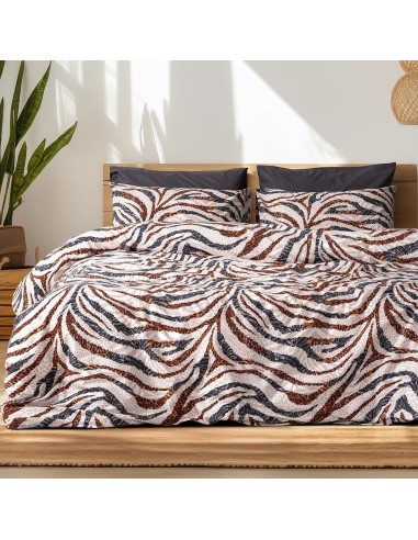 Beauty Home Σετ σεντόνια μονά με λάστιχο Rea Art 12259 100x200+30 Ανθρακί