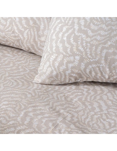 Beauty Home Ζεύγος μαξιλαροθήκες Iris Art 12260 52x72 Μπεζ