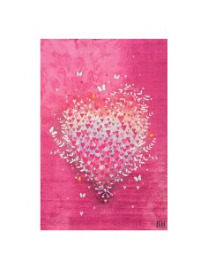 Beauty Home Χαλί παιδικό Fun Art 9589 135x180 Φουξ