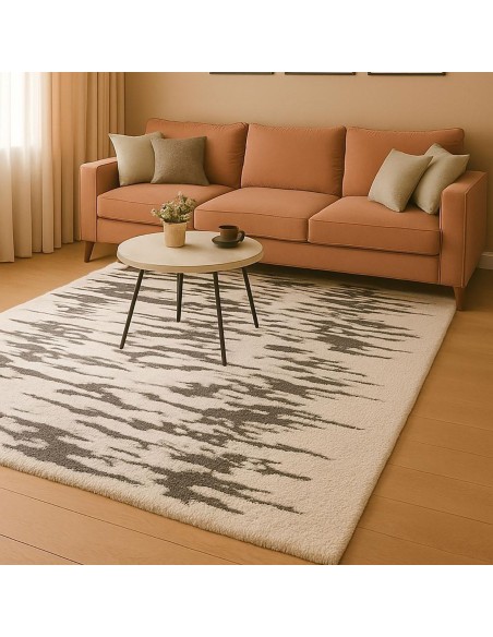 Beauty Home Χαλί Puffy Art 9659 160x230 Γκρι