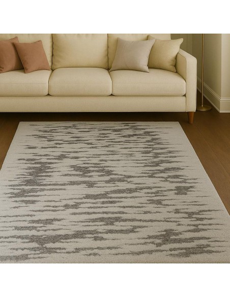 Beauty Home Διάδρομος με το μέτρο Puffy Art 9659 66cm Γκρι