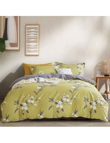 Beauty Home Σετ σεντόνια υπέρδιπλα με λάστιχο Art 12274 Alexa 165x200+30 Λαδί