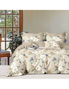 Beauty Home Σετ σεντόνια υπέρδιπλα Art 12281 Aria 230x260 Μπεζ