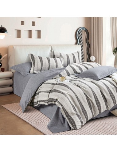 Beauty Home Σετ σεντόνια υπέρδιπλα Art 12288 Adamantia 230x260 Εκού